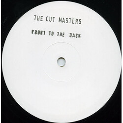 Cut Masters Front To The Back USED VINYL 12INCH WHITE LABEL
