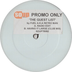 Fuel (6) The Guest List USED VINYL 12INCH WHITE LABEL PROMO