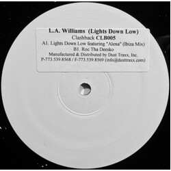 L.A. Williams Lights Down Low USED VINYL 12INCH WHITE LABEL