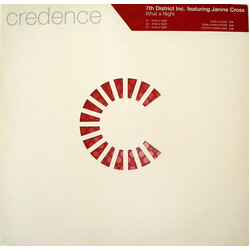7th District Inc. / Janine Cross What A Night USED VINYL 12INCH 33 S RPM PROMO