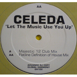Celeda Let The Music Use You Up USED VINYL 12INCH 33 S RPM