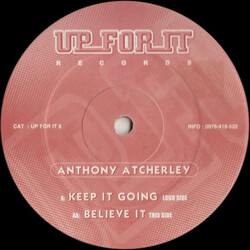 Anthony Atcherley Keep It Going / Believe It USED VINYL 12INCH