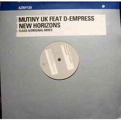 Mutiny / D-Empress New Horizons (Class A/Original Mixes) USED VINYL 12INCH 33 S RPM