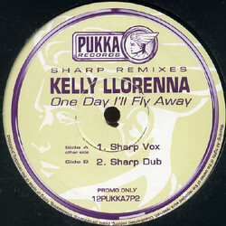 Kelly Llorenna One Day I'll Fly Away (Sharp Remixes) USED VINYL 12INCH PROMO