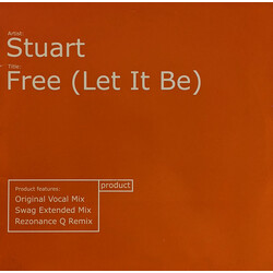 Stuart Free (Let It Be) USED VINYL 12INCH 33 S RPM 45 RPM