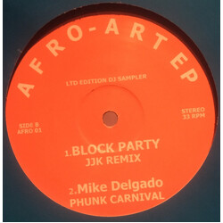 Various Afro-Art EP USED VINYL 12INCH 33 S RPM EP LIMITED EDITION SAMPLER