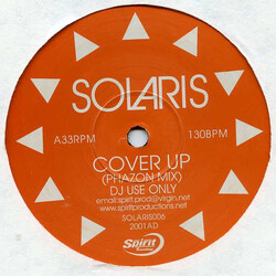 Solaris Cover Up USED VINYL 12INCH 33 S RPM