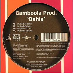 Bamboola Prod. Bahia USED VINYL 12INCH
