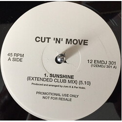 Cut 'N' Move Sunshine USED VINYL 12INCH 45 RPM PROMO