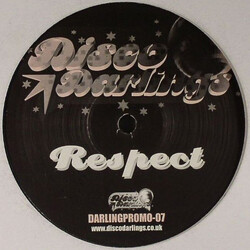 Disco Darlings Respect USED VINYL 12INCH 33 S RPM PROMO
