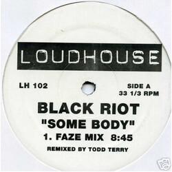 Black Riot Some Body USED VINYL 12INCH