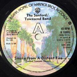 The Sanford-Townsend Band Smoke From A Distant Fire / Lou USED VINYL 7INCH 45 RPM
