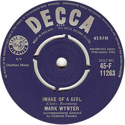 Mark Wynter Image Of A Girl USED VINYL 7INCH SINGLE 45 RPM