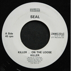 Seal Killer ... On The Loose USED VINYL 7INCH 45 RPM JUKEBOX