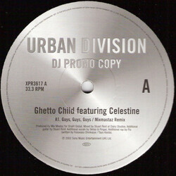 Ghetto Child (2) / Celestine (3) Guys, Guys, Guys (Mixmastaz Remix) USED VINYL 12INCH PROMO 33 S RPM