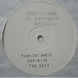 Dominion The Gate USED VINYL 12INCH WHITE LABEL PROMO
