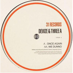 Devize & 3A Once Again / We Dunno USED VINYL 12INCH