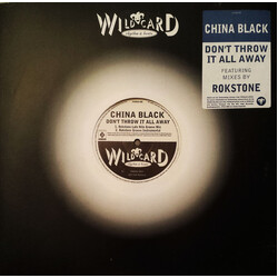 China Black Don't Throw It All Away (Rokstone Remixes) USED VINYL 12INCH PROMO