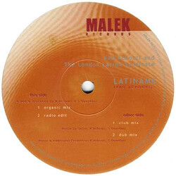 Kad Achouri / London Latin Syndicate Latiname USED VINYL 12INCH