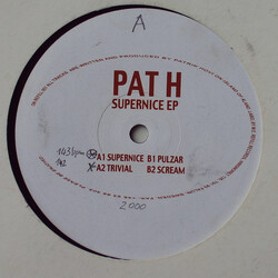Pat H Supernice EP USED VINYL 12INCH EP