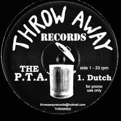 The P. T. A. Dutch USED VINYL 12INCH