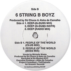 6 String B Boyz Deep USED VINYL 12INCH 33 S RPM