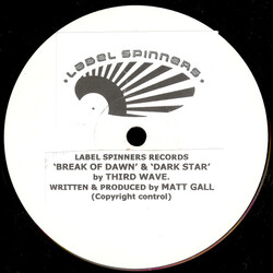 Third Wave Break Of Dawn / Dark Star USED VINYL 12INCH WHITE LABEL