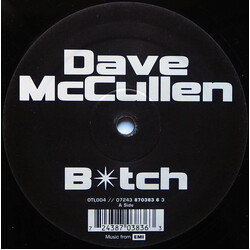 Dave McCullen B*tch USED VINYL 12INCH SINGLE SIDED