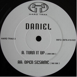 Daniel Light Turn It Up / Open Sesame USED VINYL 12INCH