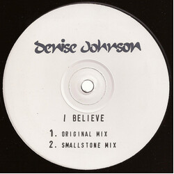 Denise Johnson I Believe USED VINYL 12INCH WHITE LABEL