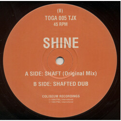 Shine MC Shaft USED VINYL 12INCH 45 RPM PROMO
