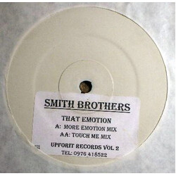 Smith Brothers That Emotion USED VINYL 12INCH WHITE LABEL