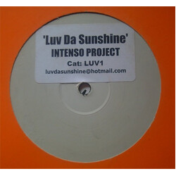 Intenso Project Luv Da Sunshine USED VINYL 12INCH 45 RPM SINGLE SIDED WHITE LABEL