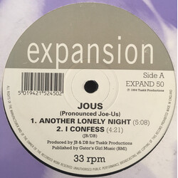 Jous Another Lonely Night USED VINYL 12INCH