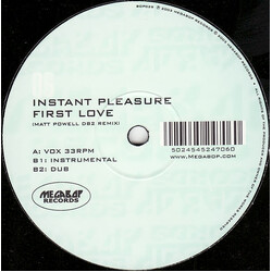 Instant Pleasure (2) First Love (DB2 Remixes) USED VINYL 12INCH