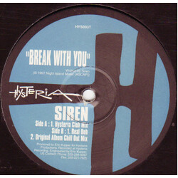Siren (2) Break With You USED VINYL 12INCH