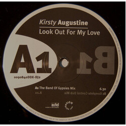 Kirsty Augustine Look Out For My Love USED VINYL 12INCH PROMO