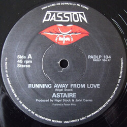 Astaire / Miriam Lee Running Away From Love / The Men In My Life USED VINYL 12INCH 45 RPM