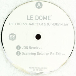 The Freezzy Jam Team / Murvin Jay Le Dome USED VINYL 12INCH PROMO
