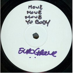 Eurogroove Move Your Body USED VINYL 12INCH 45 RPM WHITE LABEL SINGLE SIDED