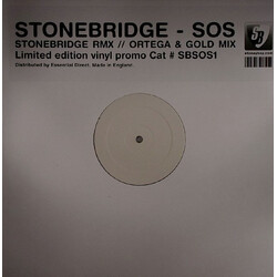 StoneBridge SOS USED VINYL 12INCH PROMO LIMITED EDITION