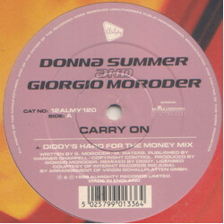 Donna Summer / Giorgio Moroder Carry On USED VINYL 12INCH