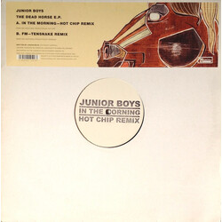 Junior Boys The Dead Horse E.P. USED VINYL 12INCH 33 S RPM EP WHITE LABEL
