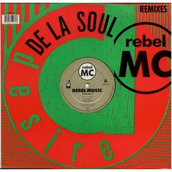 Rebel MC Rebel Music (De La Soul Remixes) USED VINYL 12INCH 45 RPM