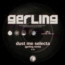 Gerling Dust Me Selecta USED VINYL 12INCH PROMO 45 RPM