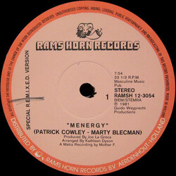Mother (F) Menergy USED VINYL 12INCH 33 S RPM
