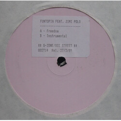Funtopia / Jimi Polo Freedom USED VINYL 12INCH 45 RPM WHITE LABEL