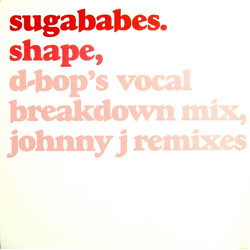 Sugababes Shape USED VINYL 12INCH 33 S RPM PROMO