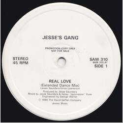 Jesse's Gang Real Love USED VINYL 12INCH 45 RPM PROMO