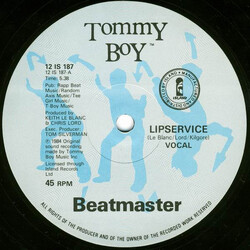 Beatmaster Lipservice USED VINYL 12INCH 45 RPM